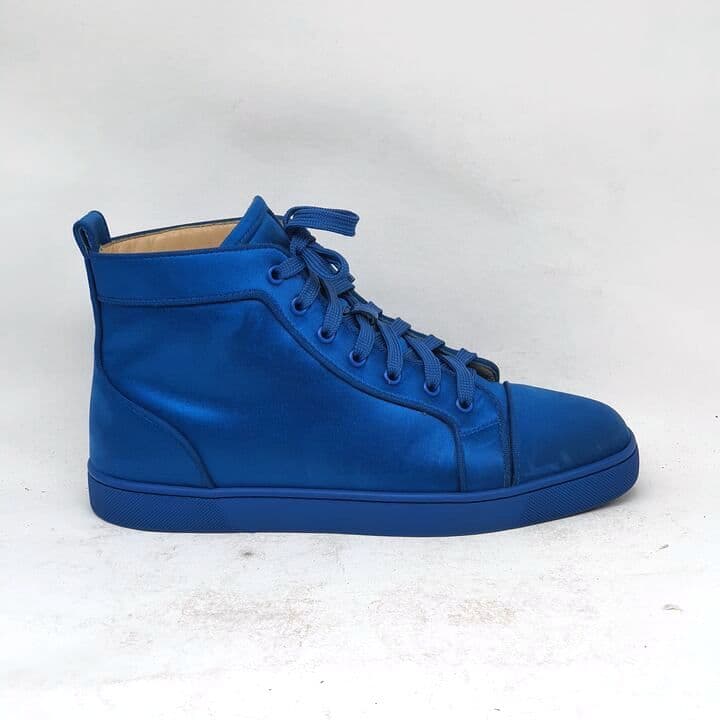 Blauer Christian Louboutin Louis aus Leder